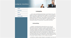 Desktop Screenshot of linkepites.cegalapitas-romaniaban.hu