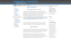 Desktop Screenshot of erdelyi-ingatlan.cegalapitas-romaniaban.hu